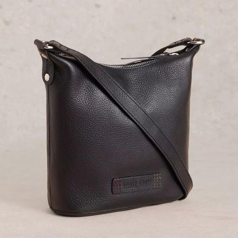 White Stuff Mini Fern Leather Crossbody image number 1